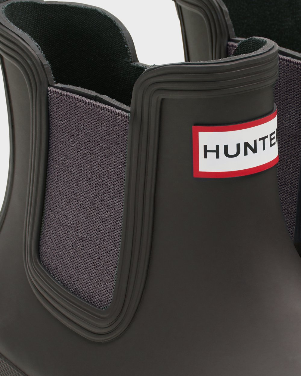 Hunter Mujer Original - Botas Chelsea Gris Oscuro - 890-RMKTVE